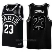 Camiseta AJ x PSG Michael Jordan #23 Negro