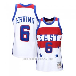 Camiseta All Star 1980 Julius Erving #6 Blanco