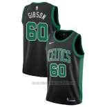 Camiseta Boston Celtics Jonathan Gibson #60 Statement 2017-18 Negro