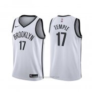 Camiseta Brooklyn Nets Garrett Temple #17 Association Blanco