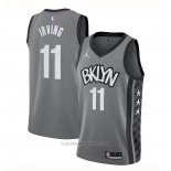 Camiseta Brooklyn Nets Kyrie Irving #11 Statement 2020 Gris