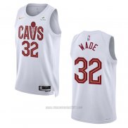 Camiseta Cleveland Cavaliers Dean Wade #32 Association 2022-23 Blanco