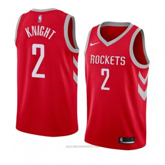 Camiseta Houston Rockets Brandon Knight #2 Icon 2017-18 Rojo