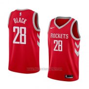 Camiseta Houston Rockets Tarik Black #28 Icon 2018 Rojo