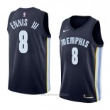 Camiseta Memphis Grizzlies James Ennis III #8 Icon 2018 Azul