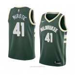 Camiseta Milwaukee Bucks Nikola Mirotic #41 Icon 2018 Verde