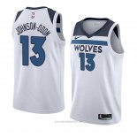 Camiseta Minnesota Timberwolves Darius Johnson-Odom #13 Association 2018 Blanco