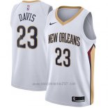Camiseta New Orleans Pelicans Anthony Davis #23 Association 2017-18 Blanco