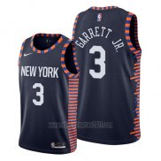 Camiseta New York Knicks Billy Garrett Jr. #3 Ciudad 2019 Azul