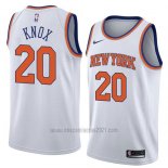 Camiseta New York Knicks Kevin Knox #20 Association 2018 Blanco