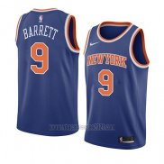 Camiseta New York Knicks R.j. Barrett #9 Icon 2019-20 Azul