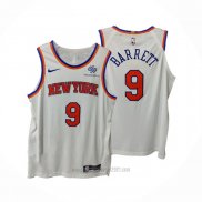 Camiseta New York Knicks RJ Barrett #9 Association Autentico Blanco