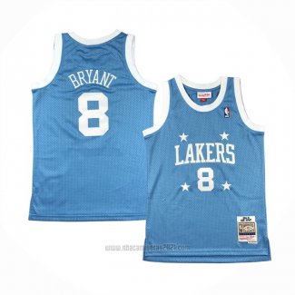 Camiseta Nino Los Angeles Lakers Kobe Bryant #8 Mitchell & Ness 2004-05 Azul