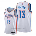 Camiseta Oklahoma City Thunder Justin Patton #13 Association Blanco