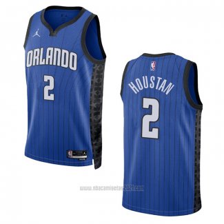 Camiseta Orlando Magic Caleb Houstan #2 Statement 2022-23 Azul