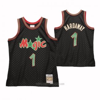 Camiseta Orlando Magic Penny Hardaway #1 Mitchell & Ness 1993-94 Negro