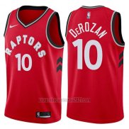 Camiseta Toronto Raptors DeMar DeRozan #10 2017-18 Rojo