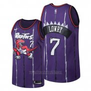 Camiseta Toronto Raptors Kyle Lowry #7 Classic Edition Violeta