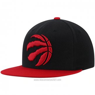 Gorra Toronto Raptors Mitchell & Ness Rojo Negro
