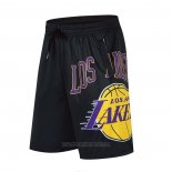 Pantalone Los Angeles Lakers Big Logo Just Don Negro