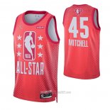Camiseta All Star 2022 Utah Jazz Donovan Mitchell #45 Granate