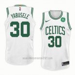 Camiseta Boston Celtics Guerschon Yabusele #30 Association 2018 Blanco