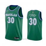 Camiseta Dallas Mavericks Seth Curry #30 Hardwood Classics 2020-21 Verde