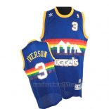 Camiseta Denver Nuggets Allen Iverson #3 Retro Azul