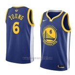 Camiseta Golden State Warriors Nick Young Finals Bound Icon 2017-18 Azul