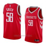 Camiseta Houston Rockets Gerald Green #58 Icon 2018 Rojo