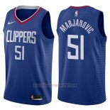 Camiseta Los Angeles Clippers Boban Marjanovic #51 Icon 2017-18 Azul