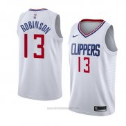 Camiseta Los Angeles Clippers Jerome Robinson #13 Association 2018 Blanco