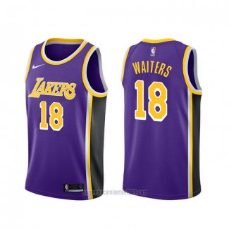 Camiseta Los Angeles Lakers Dion Waiters #18 Statement Violeta