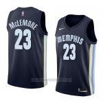 Camiseta Memphis Grizzlies Ben Mclemore #23 Icon 2018 Azul