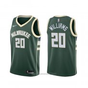 Camiseta Milwaukee Bucks Marvin Williams #20 Icon Verde