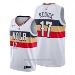 Camiseta New Orleans Pelicans J.j. Redick #17 Earned Blanco