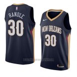 Camiseta New Orleans Pelicans Julius Randle #30 Icon 2018 Azul