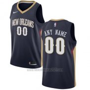 Camiseta New Orleans Pelicans Personalizada 17-18 Negro