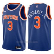 Camiseta New York Knicks Tim Hardaway Jr. #3 Icon 2017-18 Azul