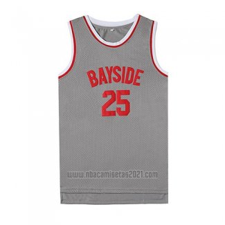 Camiseta Pelicula Bayside Morris #25 Gris