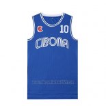 Camiseta Pelicula Cibona Petrovic #10 Azul