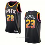 Camiseta Phoenix Suns Cameron Johnson #23 Statement 2022-23 Negro