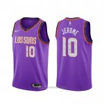 Camiseta Phoenix Suns Ty Jerome #10 Ciudad 2019-20 Violeta