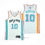 Camiseta San Antonio Spurs DeMar DeRozan #10 Ciudad 2021-22 Blanco