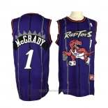 Camiseta Toronto Raptors Tracy McGrady #1 Retro Violeta