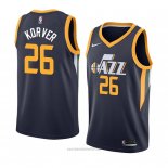 Camiseta Utah Jazz Kyle Korver #26 Icon 2018 Azul