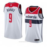 Camiseta Washington Wizards Chasson Randle #9 Association 2018 Blanco