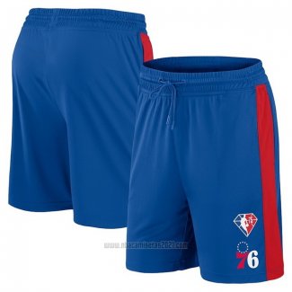 Pantalone Philadelphia 76ers 75th Anniversary Azul