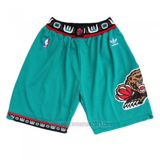 Pantalone Vancouver Grizzlies Hardwood Classics Verde