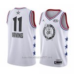 Camiseta All Star 2019 Boston Celtics Kyrie Irving #11 Blanco